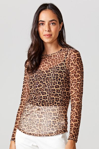 blusa segunda pele estampada